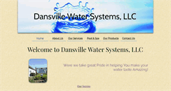 Desktop Screenshot of dansvillewatersystems.com